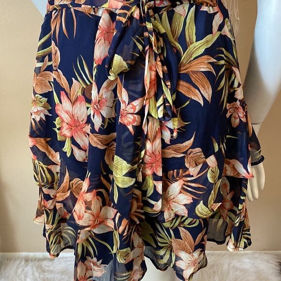 NWT Fashion Nova Paradise Feels Ruffle Mini Dress - Size 3X - Picture 16 of 16